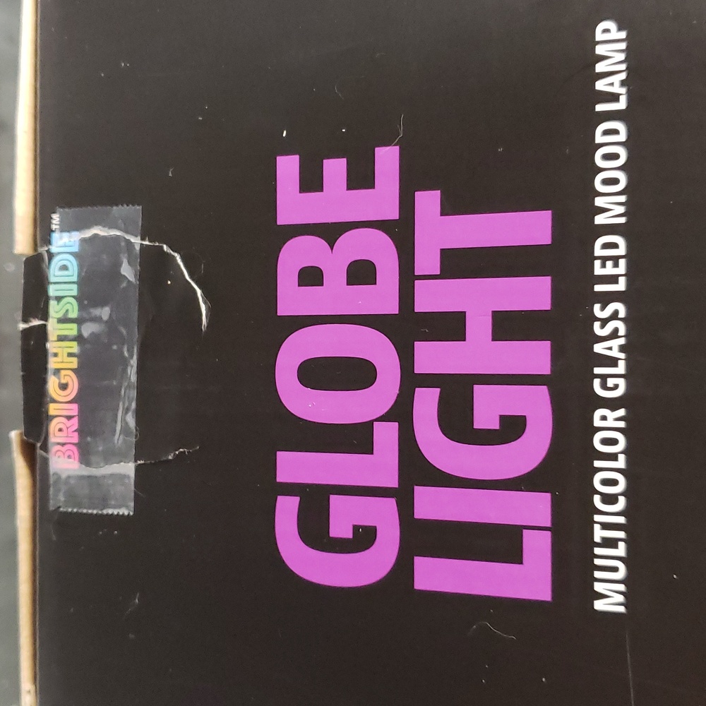 2X HOST PICK. NIB Brightside Globe Light - Picture 2 of 4